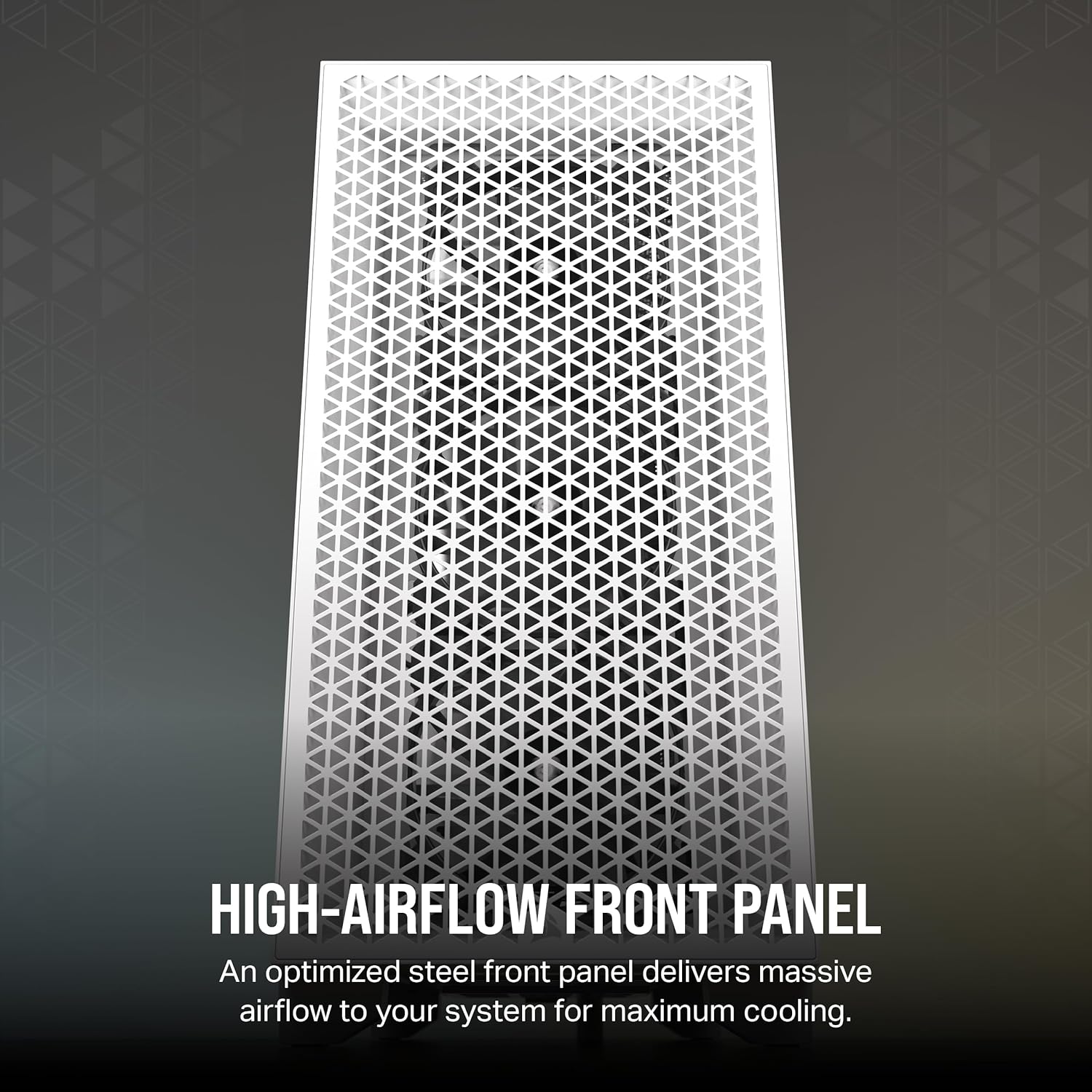 Corsair 3000D Airflow Mid-Tower PC Case - White - 2X SP120 Elite Fans - Four-Slot GPU Support ? Fits up to 8X 120mm Fans - High-Airflow Design - Image 5