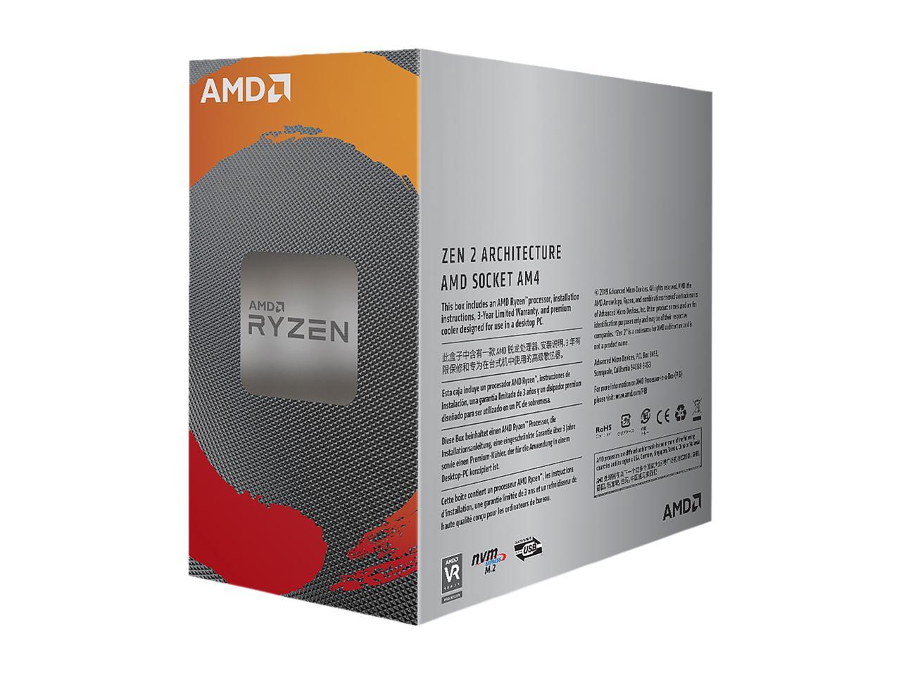 AMD RYZEN 5 3600 6 Core 3.6 GHz (4.2 GHz Turbo) Desktop Processor - Socket AM4 - Image 3
