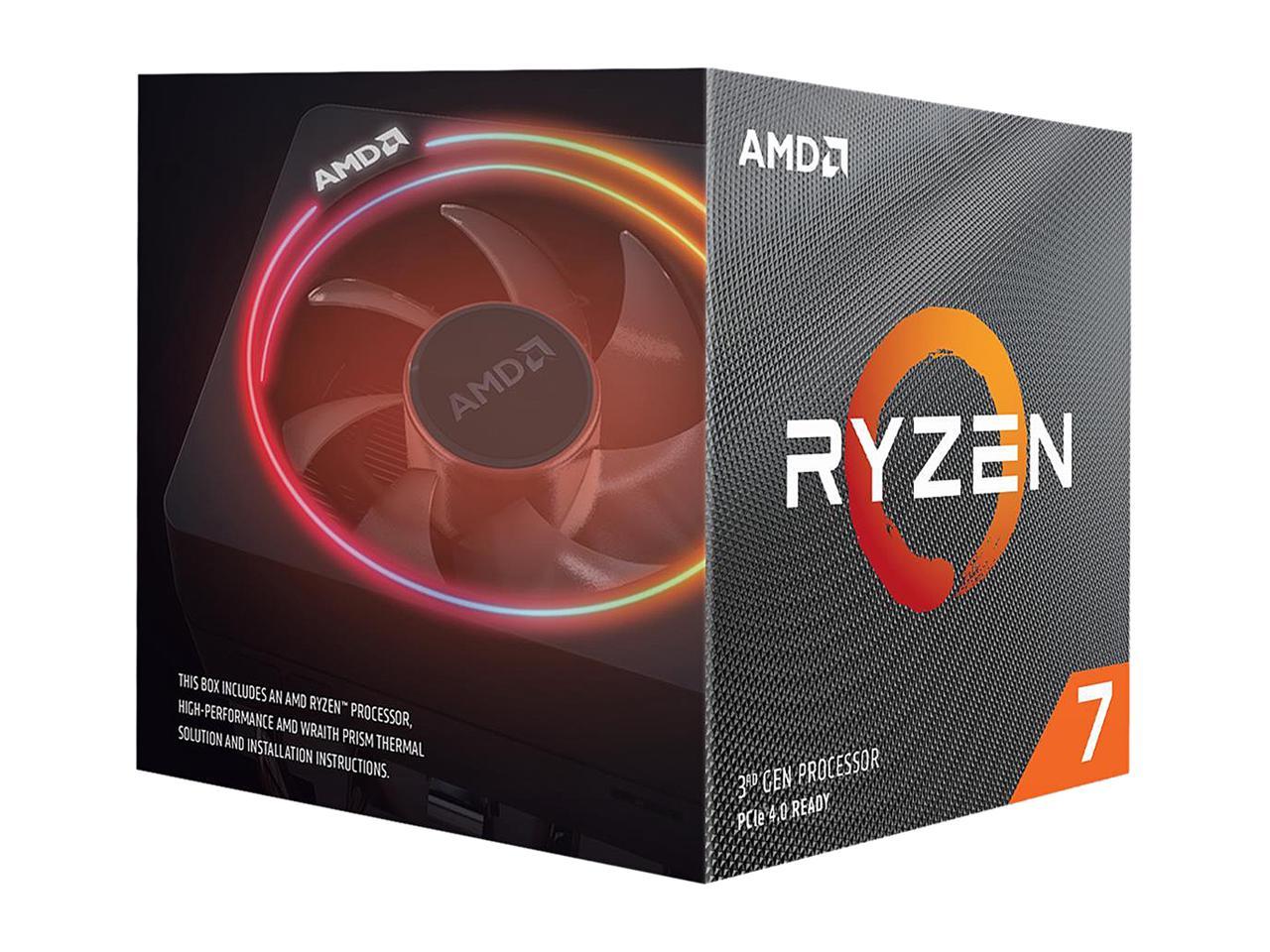 AMD RYZEN 7 3800X 8 Core 3.9 GHz (4.5 GHz Turbo) Desktop Processor - Socket AM4 - Image 2