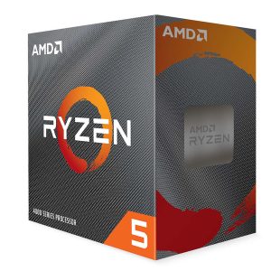 AMD Ryzen 5 PRO 4600G 4000 Series Desktop Processor (6 Cores/ 3.7Ghz/ 4.2Ghz Overclock/ 11MB Cache/ 12 Threads/ Radeon Vega 7 Graphics)