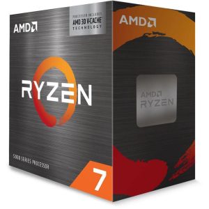 AMD Ryzen 7 5800X3D Gaming Processor (8 Cores/ 3.4Ghz/ 4.5Ghz Turbo/ 100MB Cache/ 16 Threads/ AMD 3D V-Cache? technology) - AM4 Socket