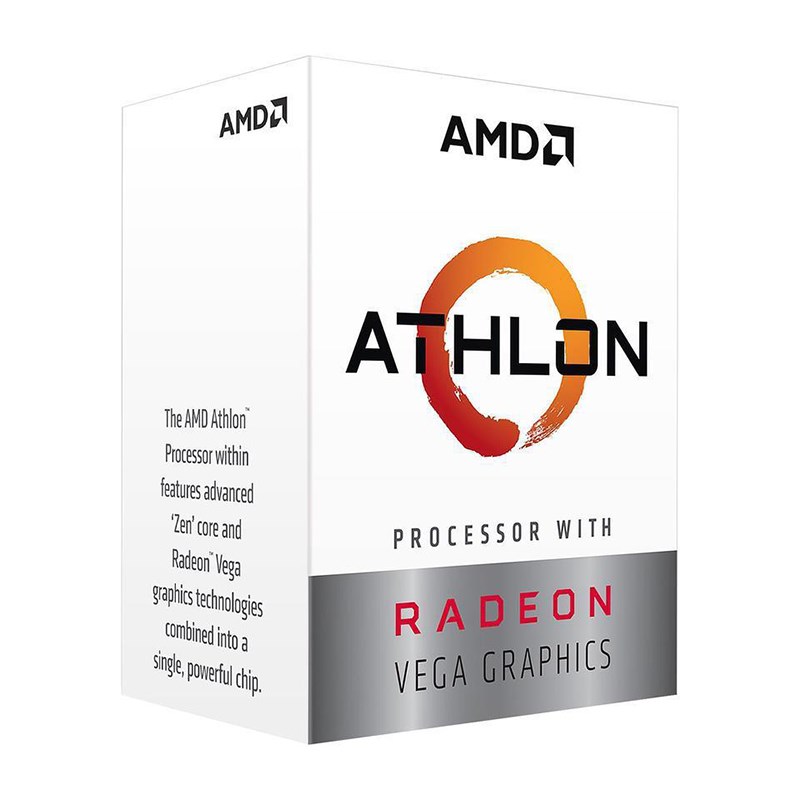 AMD Athlon 200GE Dual Core 3.2 GHz Desktop Processor - AM4 Socket