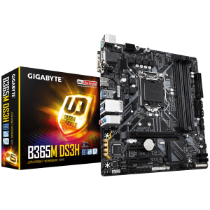 Gigabyte B365M DS3H Motherboard for Intel 9th/ 8th Gen Processors - LGA1151 Socket