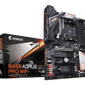 Gigabyte B450 AORUS PRO WIFI Motherboard for AMD Ryzen 5000/ 5000 G-Series/ 1st Gen/ 2nd Gen/ 3rd Gen Ryzen Processors - AM4 Socket