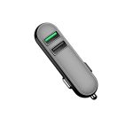 Portronics Car Power Q - 5.4A Car Charger with QC 3.0 Port(POR-005)