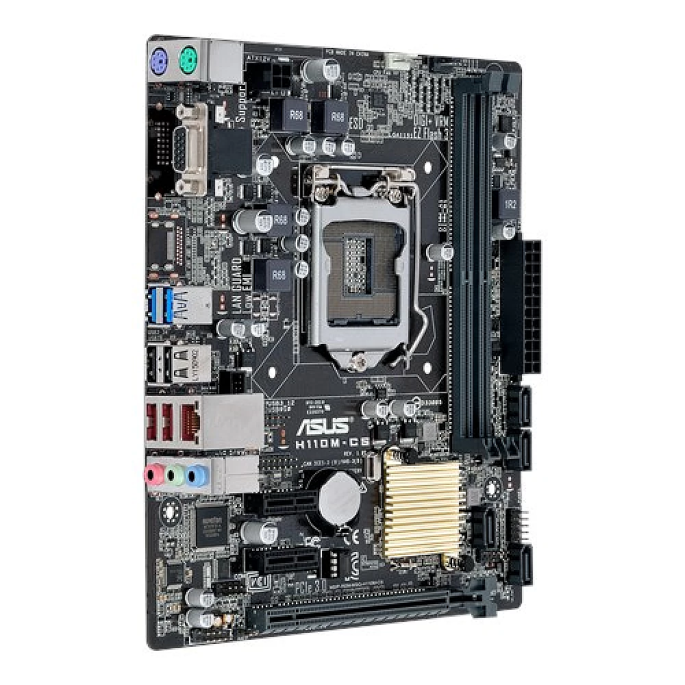 Asus H110M-CS Motherboard for Intel 6th Gen/ 7th Gen Processors - LGA 1151 Socket - Image 3
