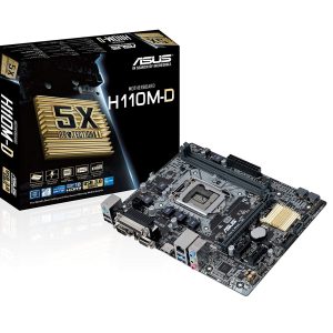 Asus H110M-D Motherboard for Intel 6th Gen Processors
