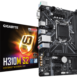 Gigabyte H310M S2 Ultra Durable Motherboard For Intel 8th and 9th Gen Processors - LGA1151 Socket
