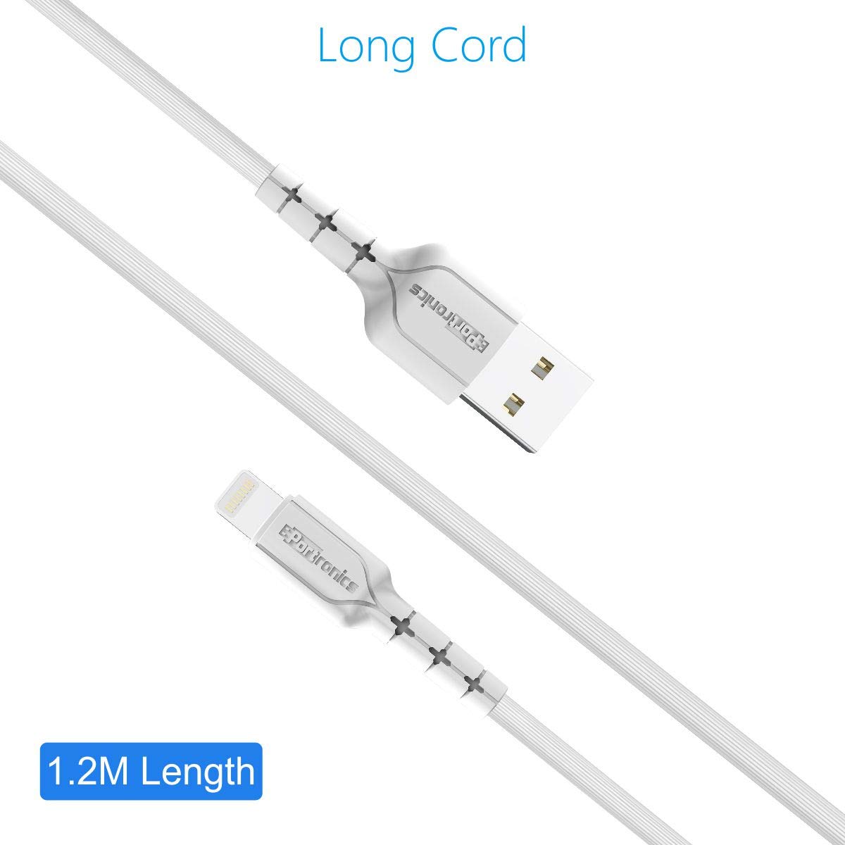 Portronics Konnect Star Lightning Cable for Charging & Data Transfer (POR-225) - Image 4