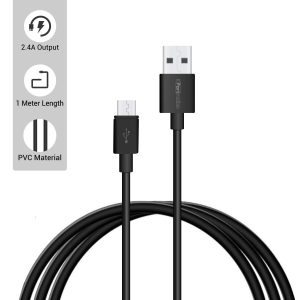 Portronics Konnect Core Micro USB Cable for Charging & Data Transfer (POR-654)