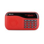 Portronics Plugs Red Portable Speaker POR-143 - AUX+FM+MICRO SD+LED DISPLAY
