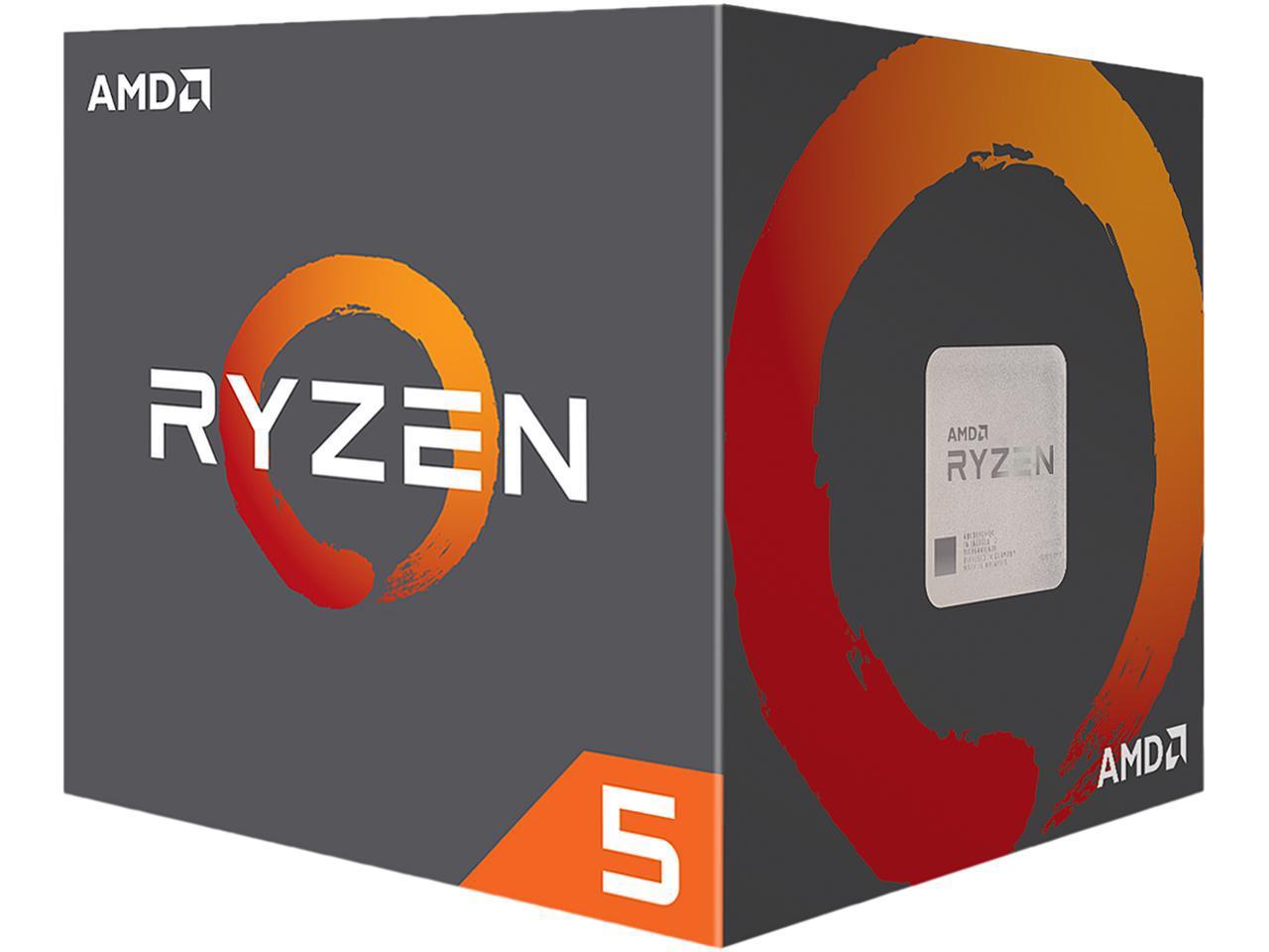 AMD RYZEN 5 2600 6-Core 3.4 GHz (3.9 GHz Max Boost) Desktop Processor - Socket AM4