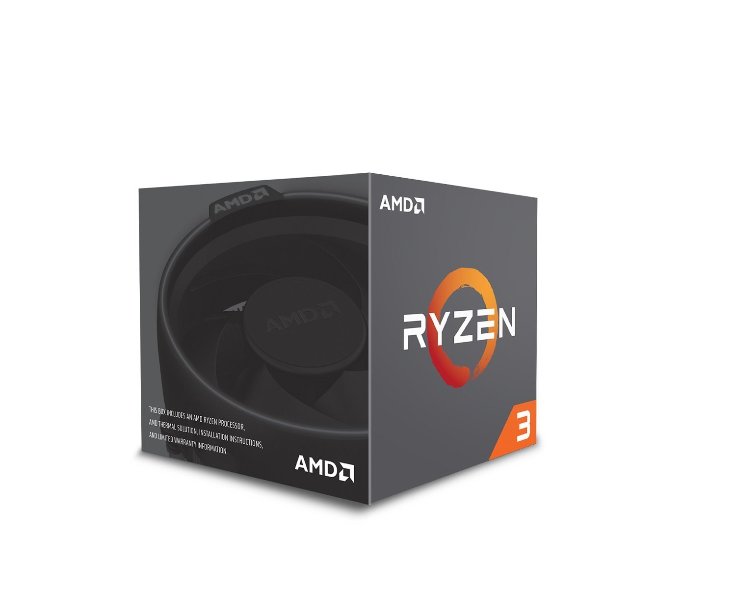 AMD RYZEN 3 1300X Quad Core 3.5 GHz (3.7 GHz Turbo) Desktop Processor - Socket AM4 - Image 2