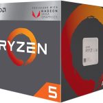 AMD RYZEN 5 2400G Quad Core 3.6 GHz (3.9 GHz Turbo) Desktop Processor - Socket AM4