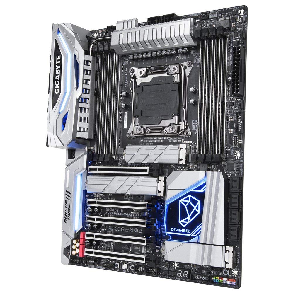 Gigabyte X299 DESIGNARE EX LGA 2066 ATX Intel Motherboard - Image 4