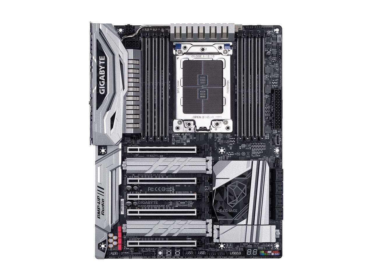 Gigabyte X399 DESIGNARE EX Motherboard for AMD Ryzen Threadripper Processors - Socket TR4 - Image 2
