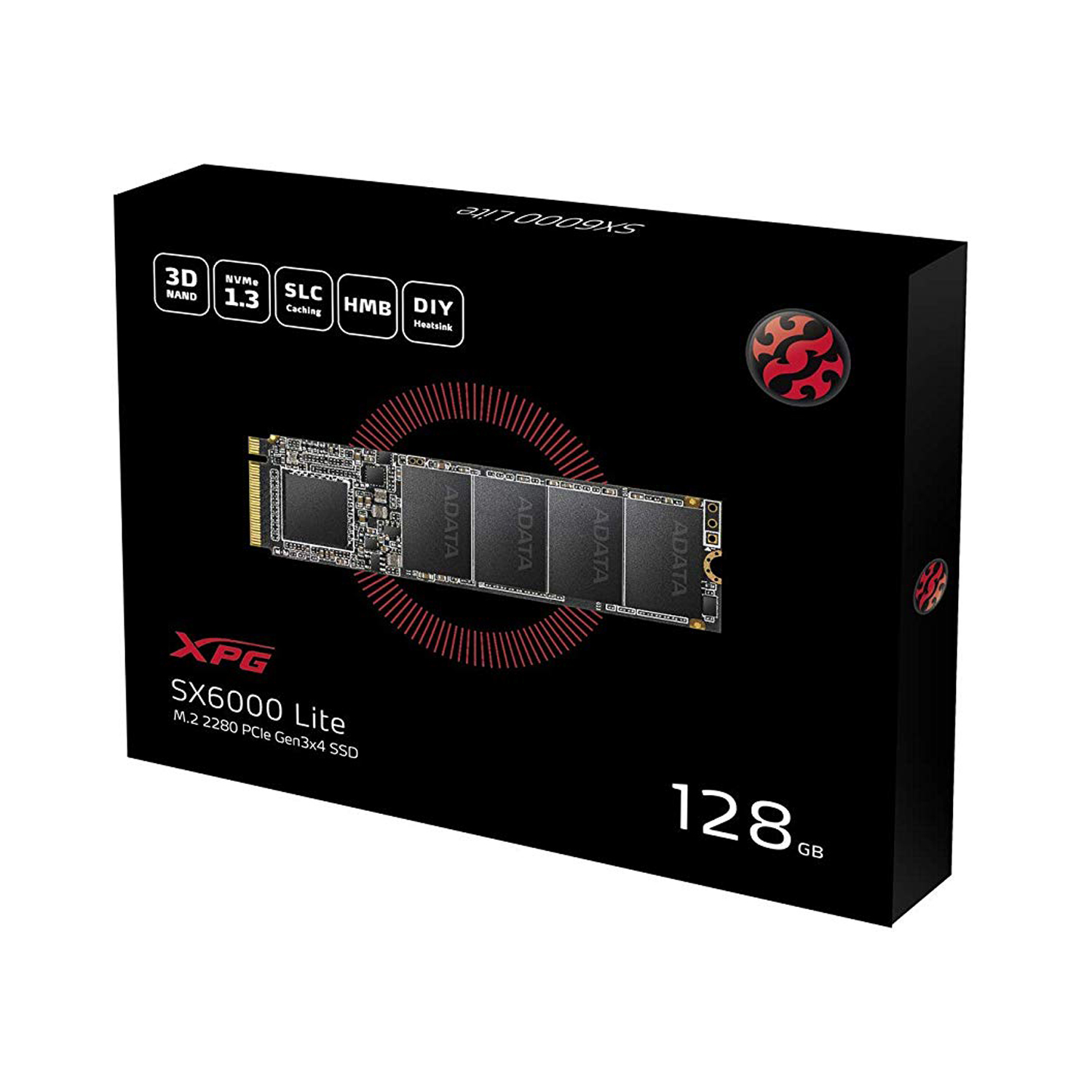 Adata XPG Gammix SX6000 Lite 128GB PCIe Gen3x4 NVMe M.2 2280 SSD - Image 4