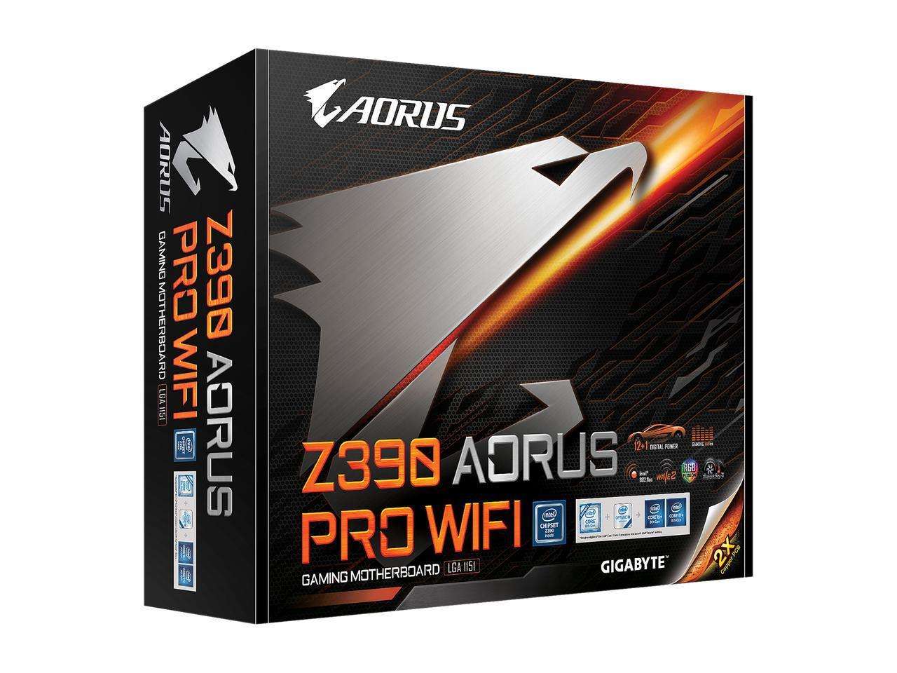 Gigabyte Z390 AORUS PRO WIFI Intel Motherboard for Intel 9th/ 8th Gen Processors - LGA1151 Socket - Image 5
