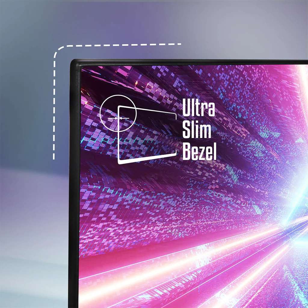 Zebronics Zeb-AC32FHD LED (165Hz) 32 inch Gaming Monitor - 80 cm, IPS, Ultra Slim, FHD 1920x1080 Pixels, Display Port, HDMI , USB, Built in Speaker, Wall Mountable, Widescreen - Image 5