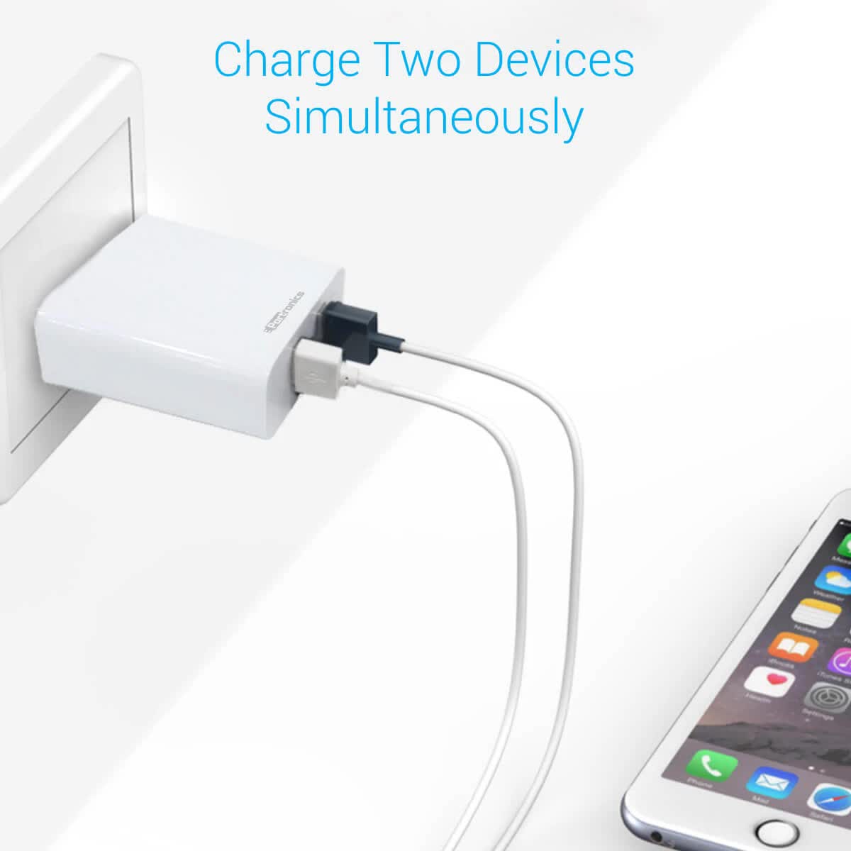 Portronics ADAPTO 646 3.1A Charger with Dual USB Ports (POR-646) - Image 5