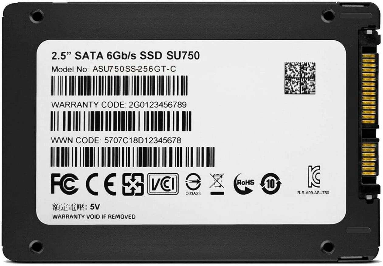 Adata Ultimate SU750 256GB 2.5 inch 3D NAND SSD (ASU750SS-256GT-C) - Image 4