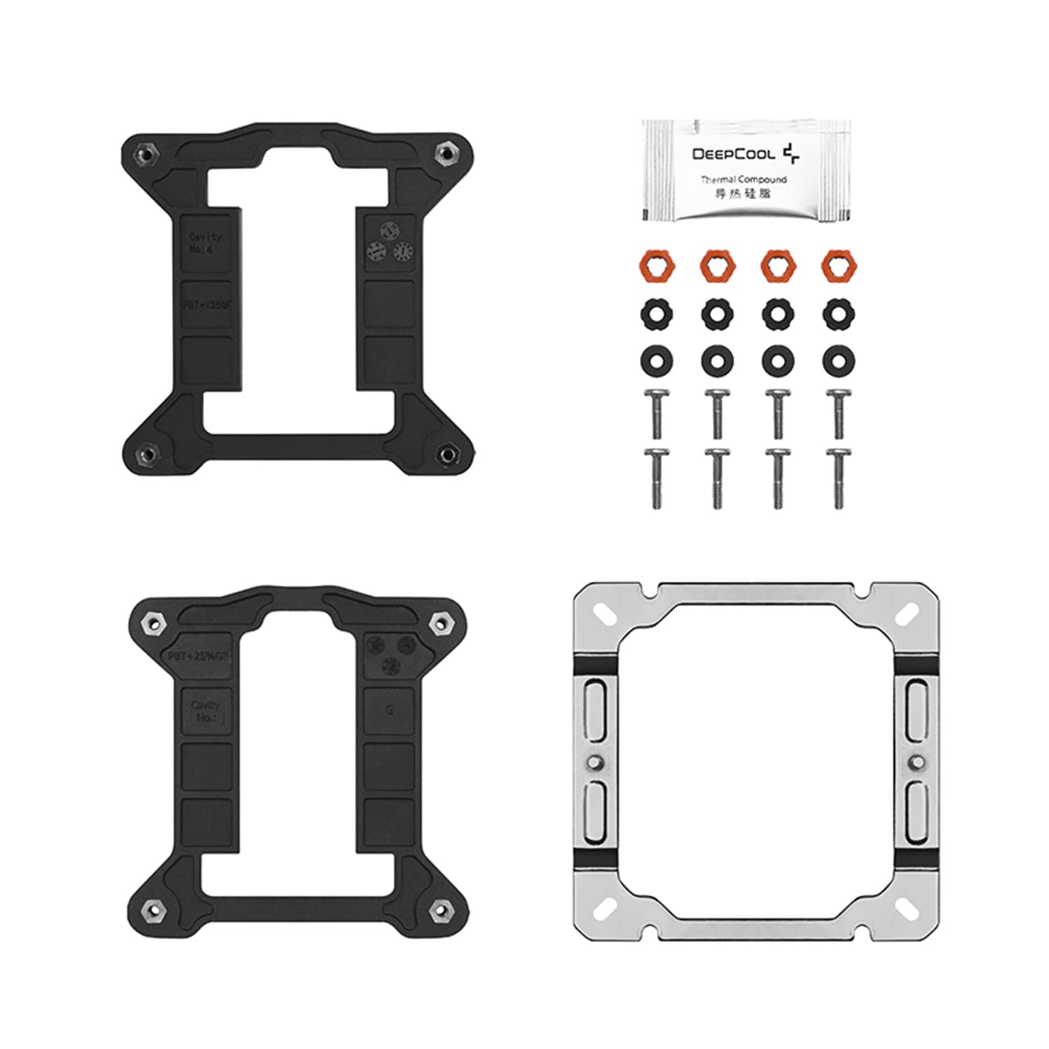 Deepcool AG400 LED Single Tower 120 mm CPU Air Cooler/ CPU Fan | Supports Intel - LGA1700/ 1200/ 1151/ 1150/ 1155 & AMD - AM5/ AM4 (R-AG400-BKLNMC-G-1) - Image 4