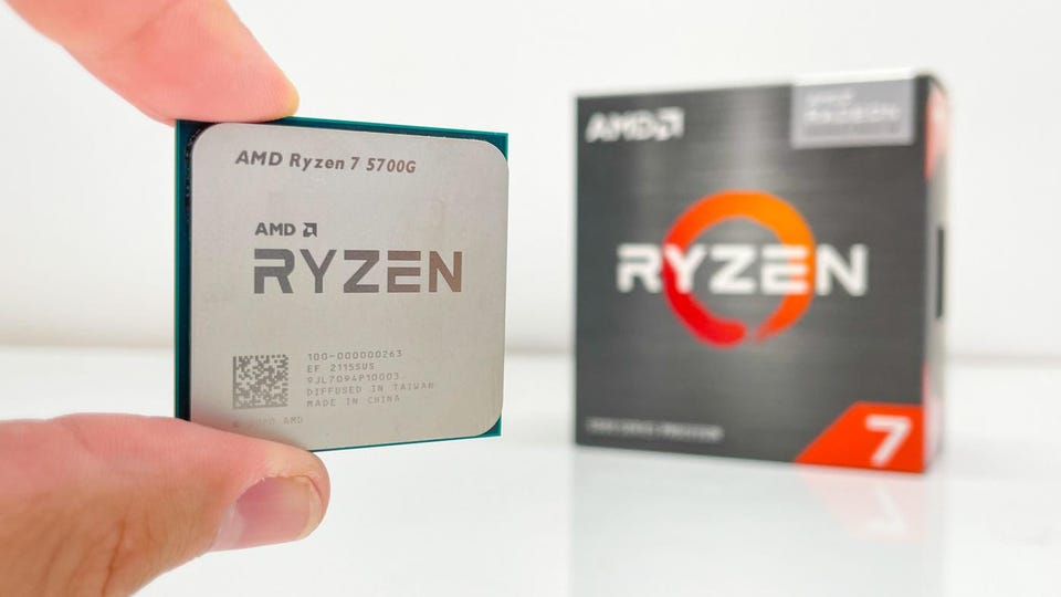AMD Ryzen 7 5700G Processor (8 Cores/ 3.8Ghz/ 4.6Ghz Turbo/ 20MB Cache/ AMD Wraith Stealth Cooler) - AM4 Socket - Image 2