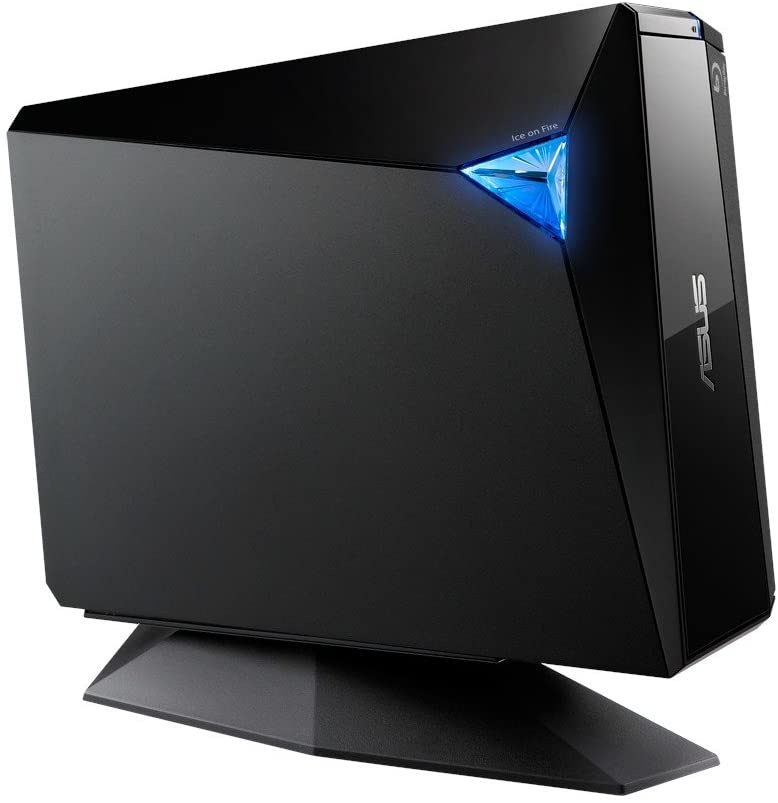 ASUS External 16X Blu-Ray Burner with USB 3.0/M-DISC support for Windows and Mac OS (BW-16D1H-U PRO/BLK/G/AS)