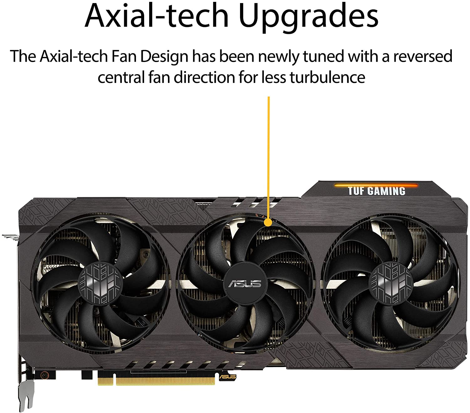 ASUS TUF Gaming GeForce RTX 3070 OC 8GB GDDR6 256-Bit Triple Fan Graphics Card (TUF-RTX3070-O8G-GAMING) - Image 2