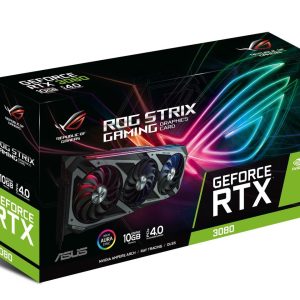 ASUS ROG STRIX Geforce RTX 3080 OC 10GB GDDR6X 320-Bit Triple Fan Graphics Card (ROG-STRIX-RTX3080-O10G-GAMING)