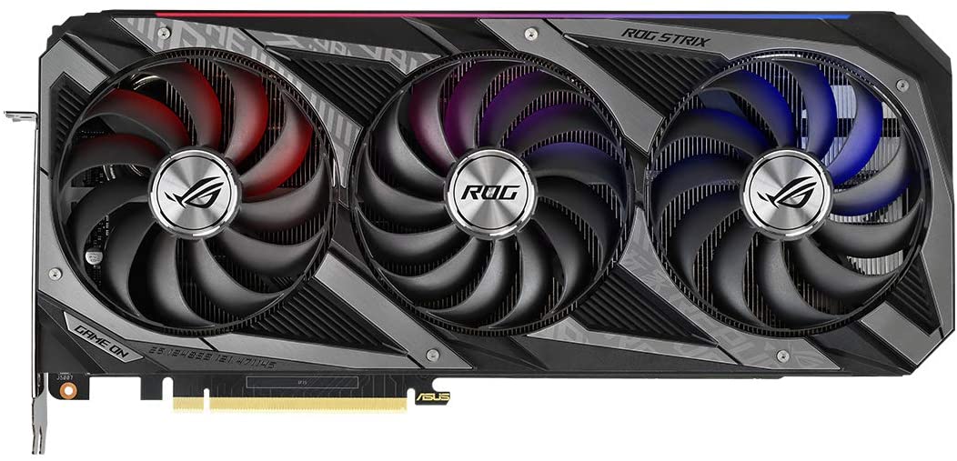 ASUS ROG STRIX Geforce RTX 3080 OC 10GB GDDR6X 320-Bit Triple Fan Graphics Card (ROG-STRIX-RTX3080-O10G-GAMING) - Image 2
