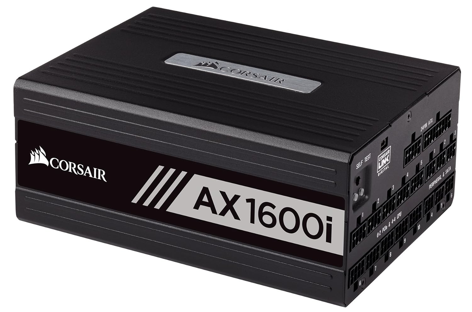 Corsair AX1600i 1600 Watt Fully Modular 80 PLUS Titanium Digital ATX Power Supply (CP-9020087-IN) - Image 2