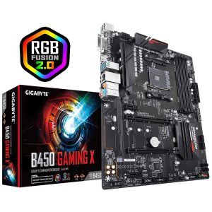 Gigabyte B450 Gaming X Motherboard for AMD Ryzen 3rd Gen/ 2nd Gen/ 1st Gen Ryzen Processors - AM4 Socket