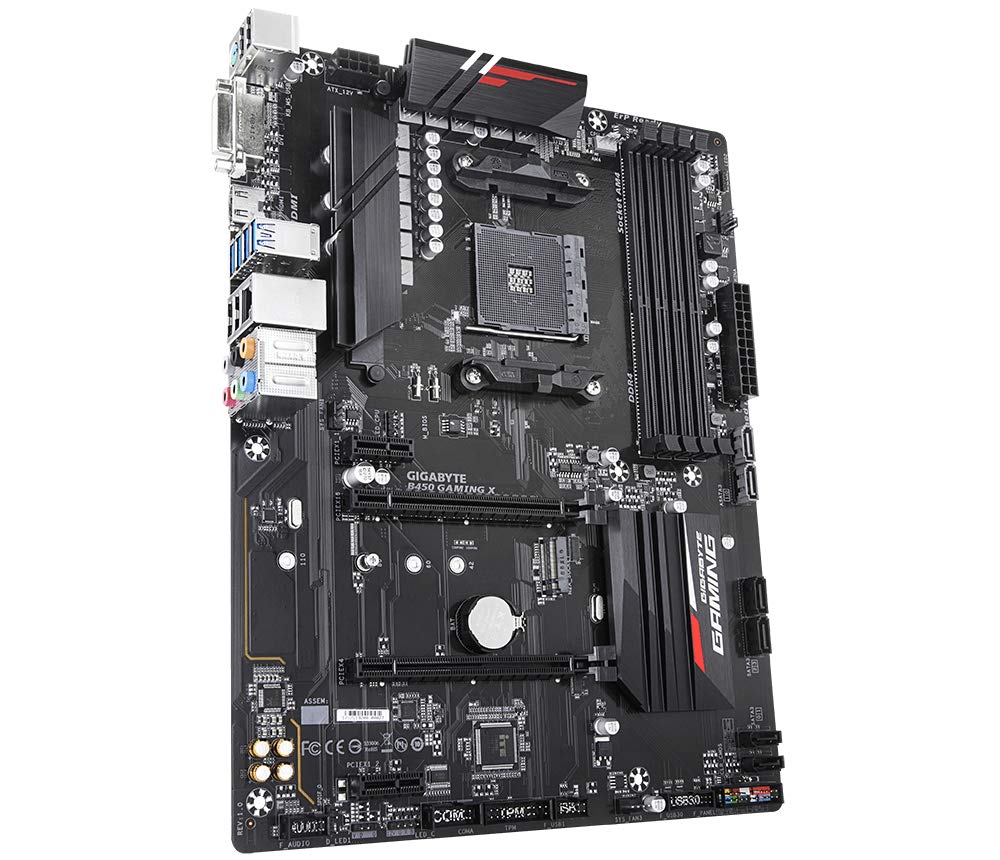 Gigabyte B450 Gaming X Motherboard for AMD Ryzen 3rd Gen/ 2nd Gen/ 1st Gen Ryzen Processors - AM4 Socket - Image 3