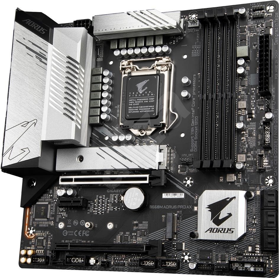 Gigabyte B560M AORUS PRO AX (WiFi) Motherboard for Intel 10th/ 11th Gen Processors - LGA1200 Socket - Image 5