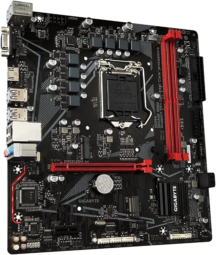 Gigabyte B560M H Micro-ATX Motherboard for Intel 10th/ 11th Gen Processors - LGA1200 Socket - Image 3