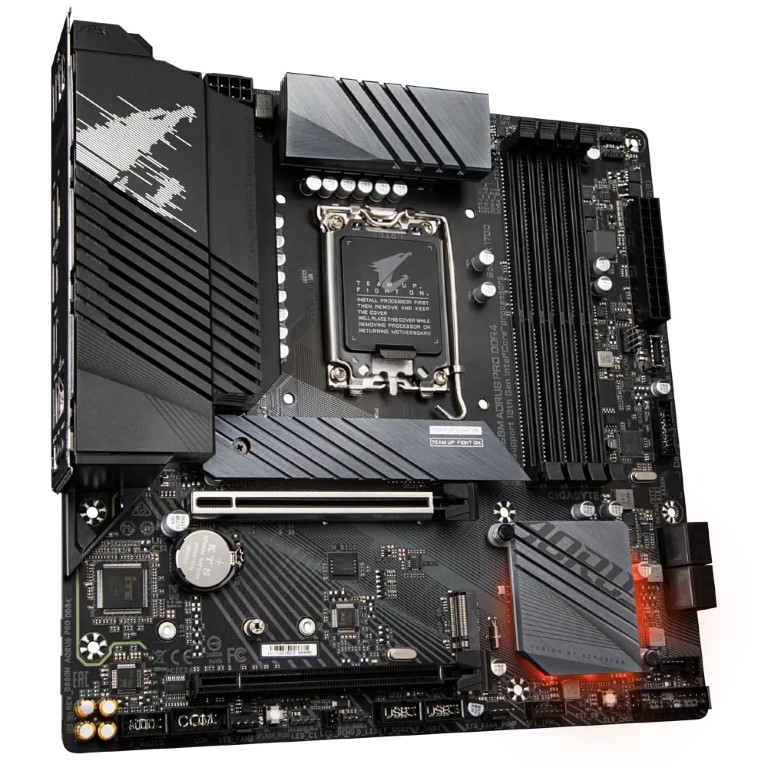 Gigabyte B660M AORUS PRO DDR4 Motherboard For Intel 12th Gen Processors - LGA1700 Socket - Image 3
