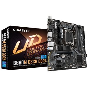 Gigabyte B660M DS3H DDR4 Motherboard For Intel 12th Gen Processors - LGA1700 Socket