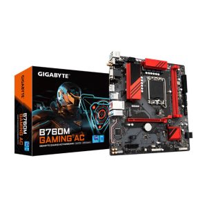 Gigabyte B760M Gaming AC DDR5 Motherboard for 13th and 12th Gen Series Processors - LGA1700 Socket