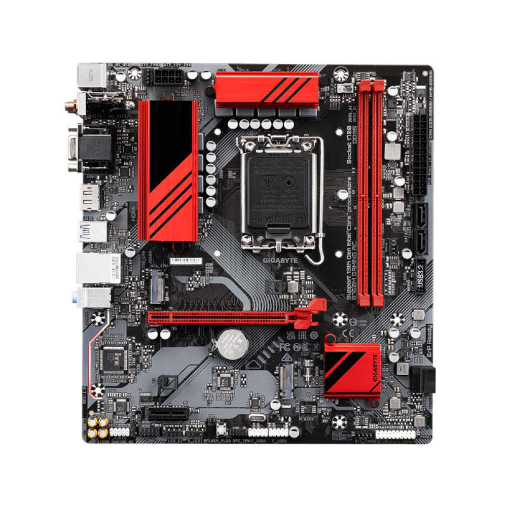 Gigabyte B760M Gaming AC DDR5 Motherboard for 13th and 12th Gen Series Processors - LGA1700 Socket - Image 2