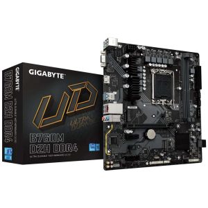 Gigabyte B760M D2H DDR4 Motherboard for 13th and 12th Gen Series Processors - LGA1700 Socket