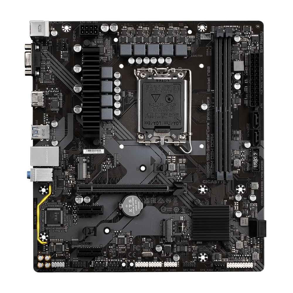 Gigabyte B760M D2H DDR4 Motherboard for 13th and 12th Gen Series Processors - LGA1700 Socket - Image 6