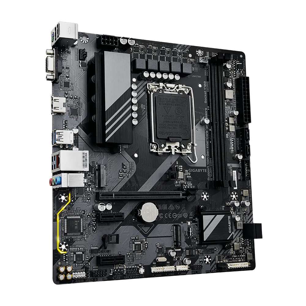 Gigabyte B760M D2H (DDR5) Motherboard for 13th and 12th Gen Series Processors - LGA1700 Socket - Image 3
