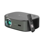 Portronics Beem 430 Smart LED Projector with 4K UHD Support/ 10,000 Lumens/ Dolby Audio/ Streaming Apps (Netflix, Prime Video, Hotstar)/ 1080p Native/ Auto Focus & Keystoning/ 14W Speakers - (Black)