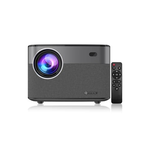 Portronics BEEM 300 Smart WiFi Projector - Screen Mirroring/ 10W in-built Speaker/ MicroSD slot/ HDMI/ LED (POR-282)