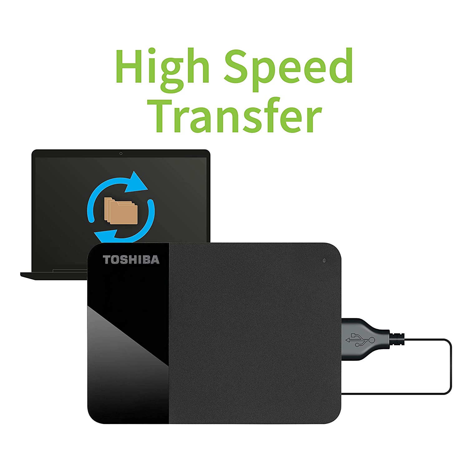 Toshiba Canvio Ready 1TB Portable External Hard Drive - Image 3