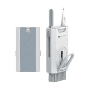 Portronics Clean M Multifunctional 8-in-1 Gadget Cleaning Kit with Mobile Holder for Smartphone, Tablet, Laptop, Earbuds (POR-1791)