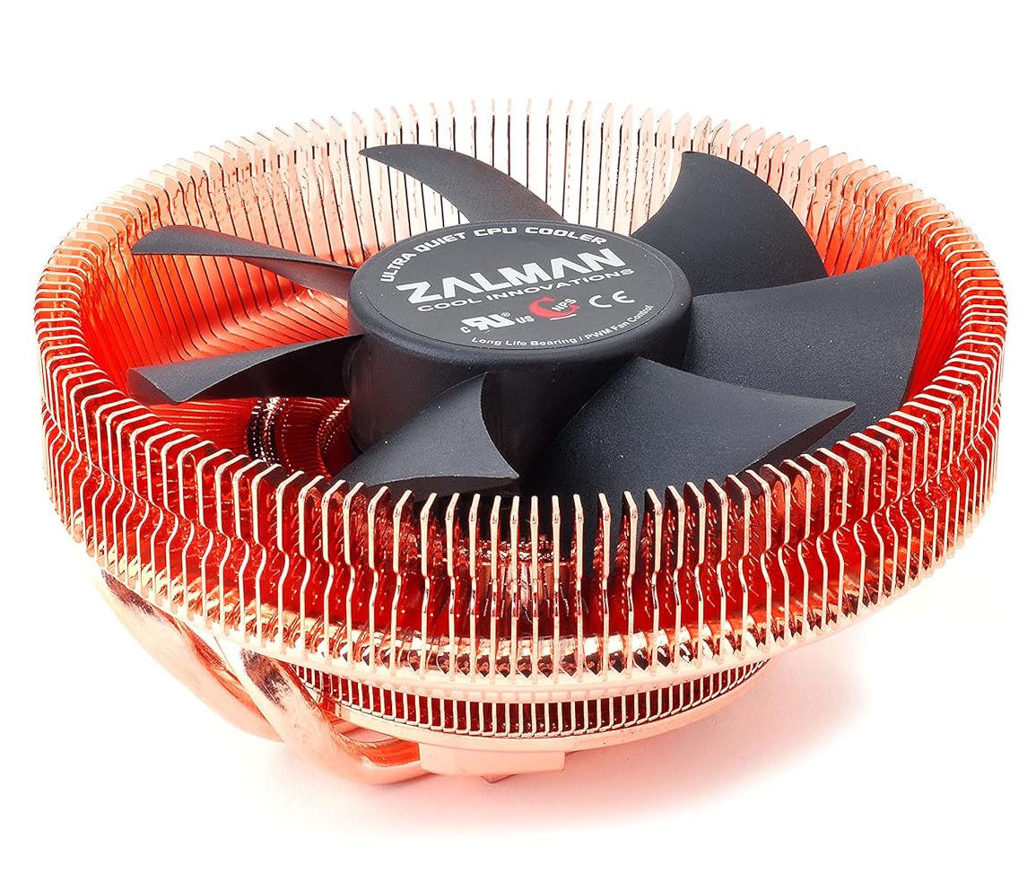 ZALMAN CNPS8900 Quiet Cooling Fan/Heatsink - Ultra Quiet Slim CPU Cooler for Intel 12th/ 13th Gen & AMD AM4/ AM3 Processors