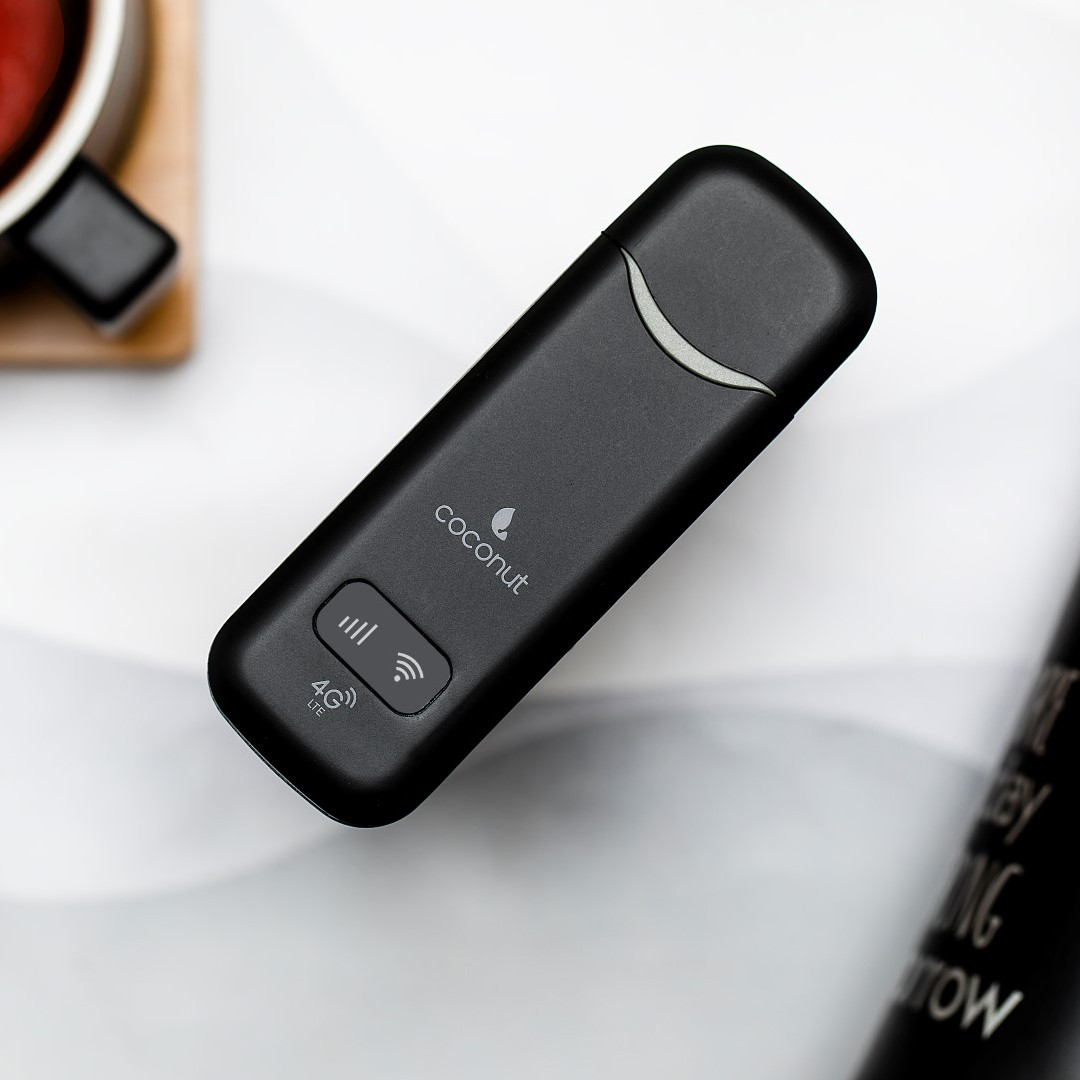 Coconut WUD04 4G Dongle Support for All Sims (Airtel, Jio, BSNL, Vodafone) - 4G Data Card with WiFi Hotspot - Image 2