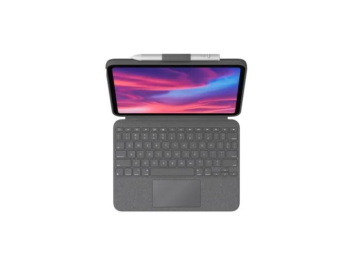 Logitech Combo Touch for iPad 10th Gen - Detachable Backlit Keyboard Case With Trackpad And Smart Connector - Image 2